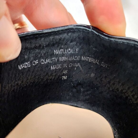Nine West Lucille Black Flats Size 7 - Picture 8 of 10